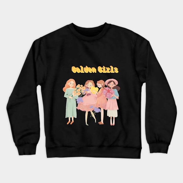 Golden Girls Crewneck Sweatshirt by NOUNEZ 